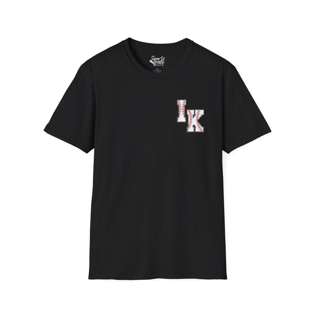 Iron Knights Adult Unisex T-Shirt w/Flag Design &amp; Name and Number on Back