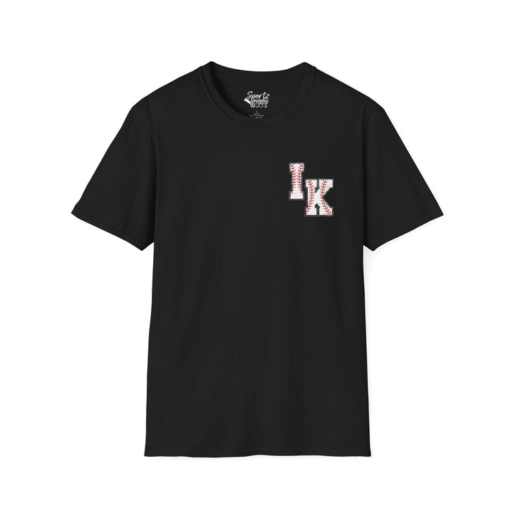 Iron Knights Adult Unisex T-Shirt w/Flag Design &amp; Name and Number on Back