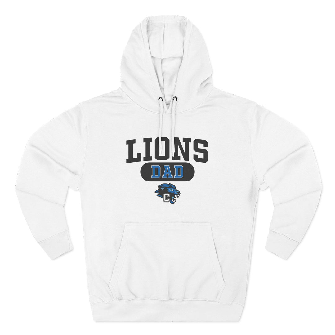 Canton Lions Football &amp; Cheer Unisex Adult Premium Hoodie Sweatshirt - Lions Relative Design