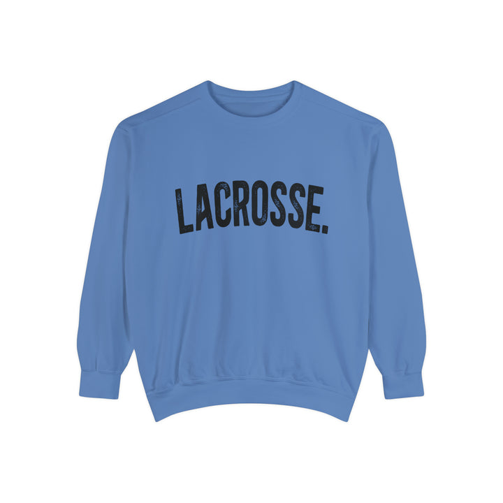 Rustic Design Lacrosse Adult Unisex Premium Crewneck Sweatshirt