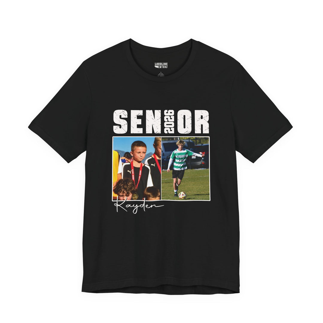 Senior Then vs Now Photo &amp; Name - Unisex Adult Apparel