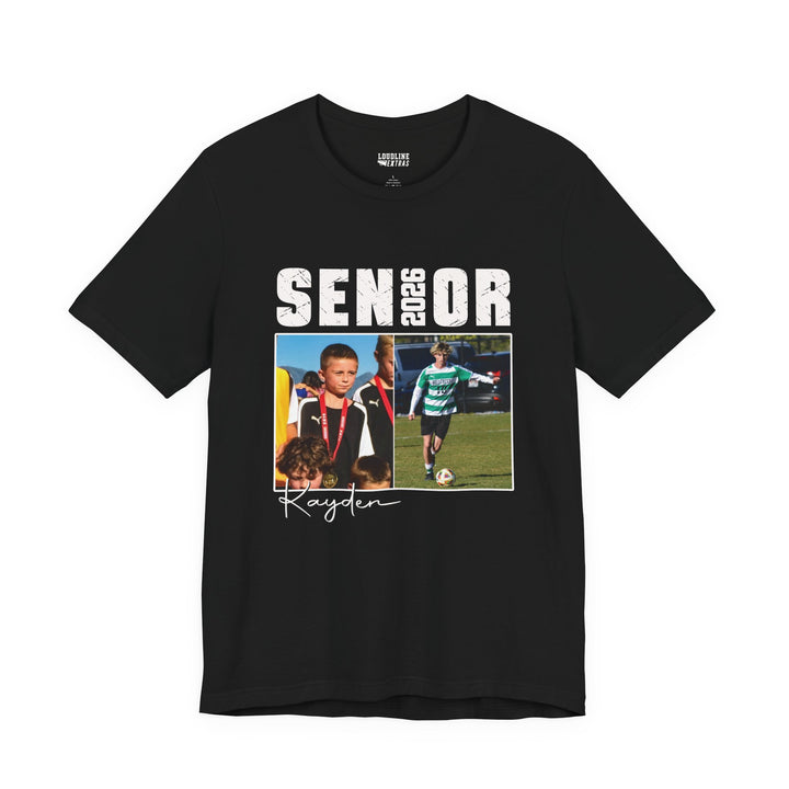 Senior Then vs Now Photo &amp; Name - Unisex Adult Apparel