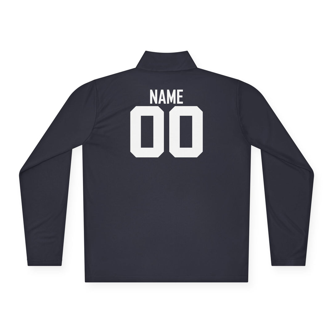 Unisex Adult Long Sleeve Quarter-Zip Pullover