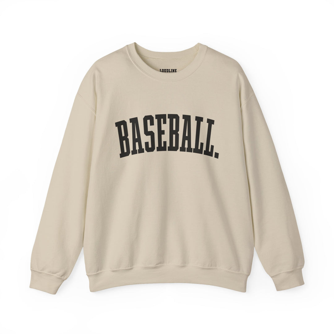 Tall Design Baseball Unisex Adult Crewneck Sweatshirt