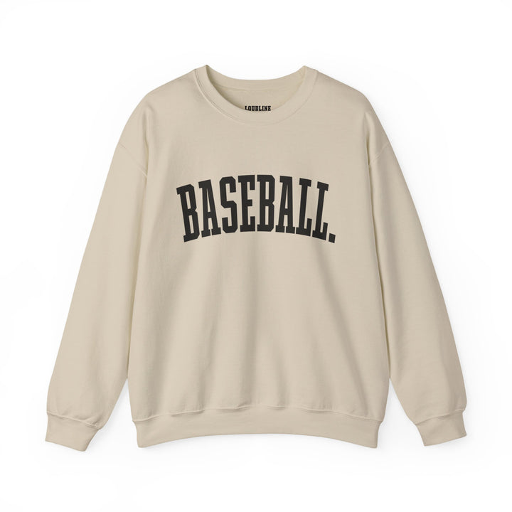 Tall Design Baseball Unisex Adult Crewneck Sweatshirt