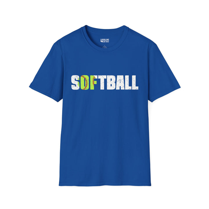Softball Unisex Adult T-Shirt