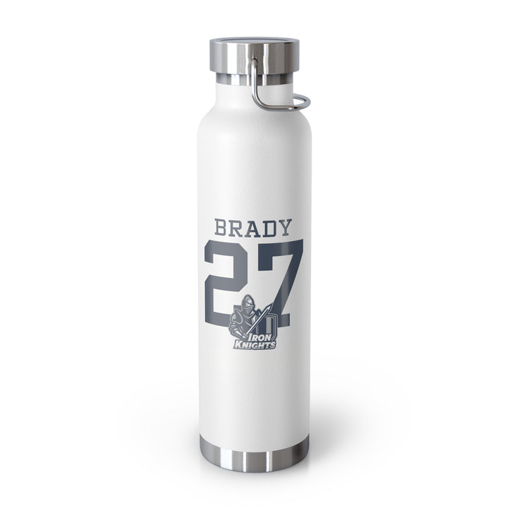 Iron Knights 22oz Bottle - Last Name &amp; Number w/Knight Design