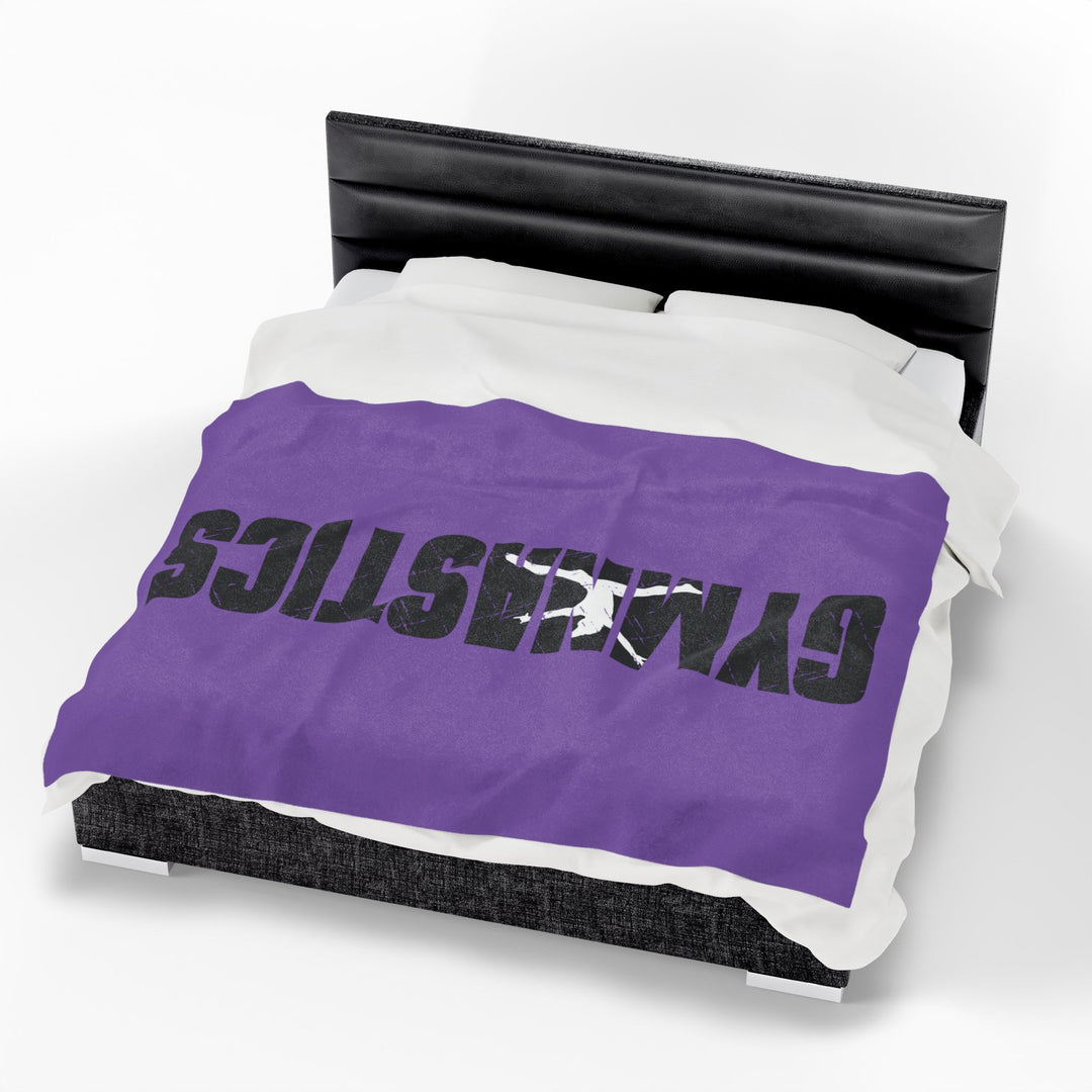 Gymnastics Plush Blanket