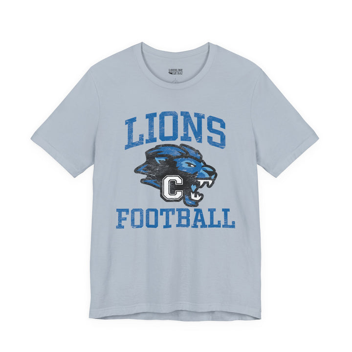 Canton Lions Football &amp; Cheer Unisex Adult Standard T-Shirt - Lions Football Design