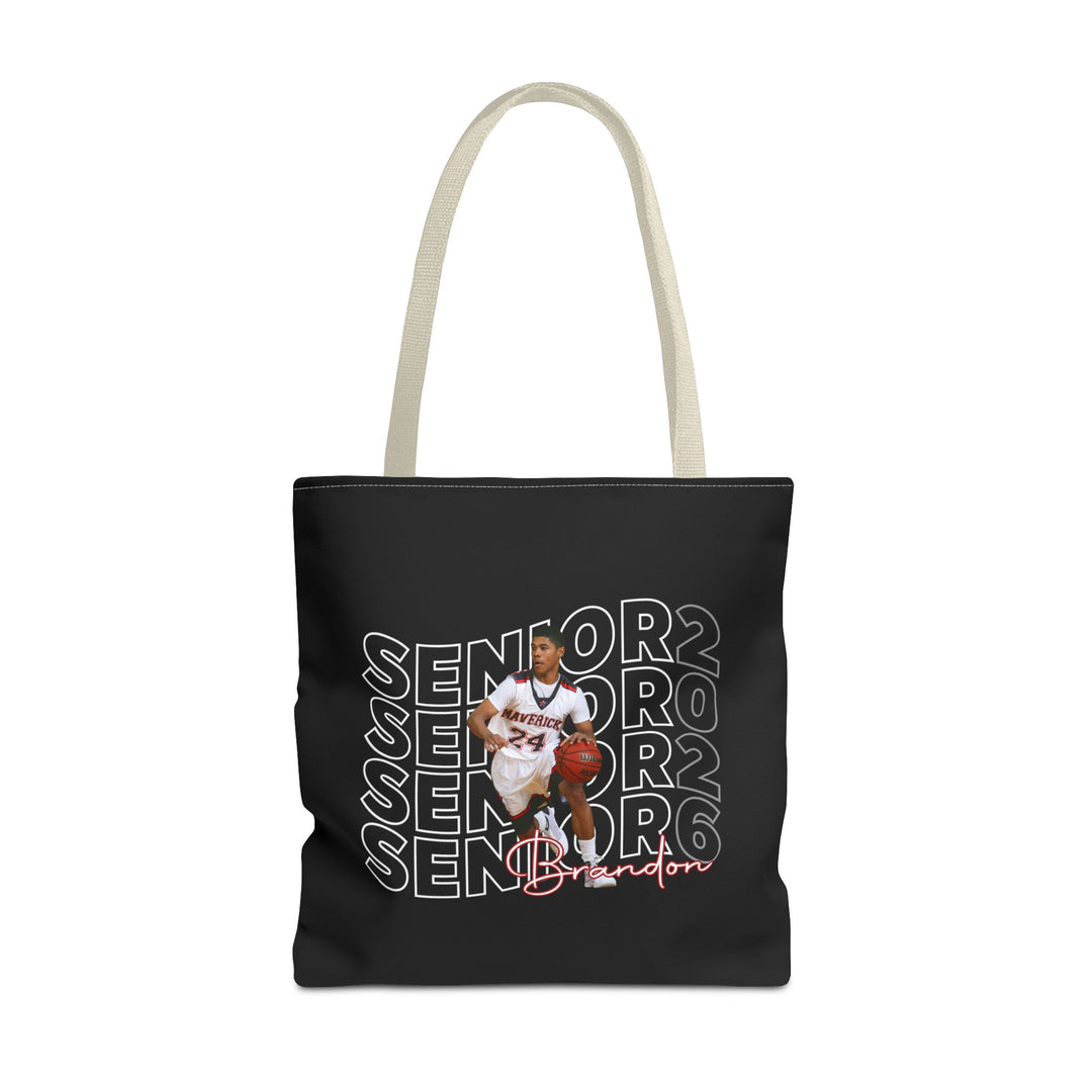 Senior Wavy Design w/Photo &amp; Name Tote Bag