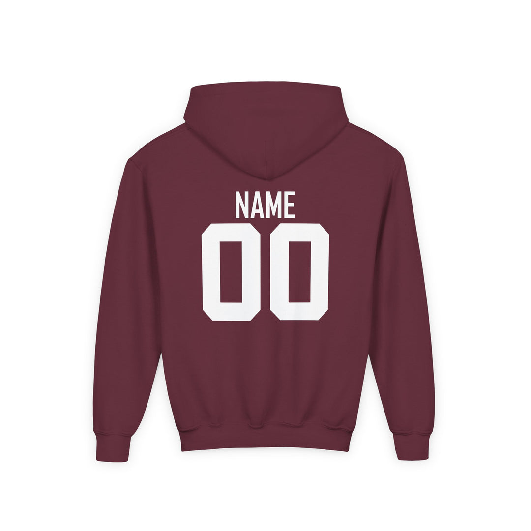 Unisex Youth Basic Hooded Sweatshirt