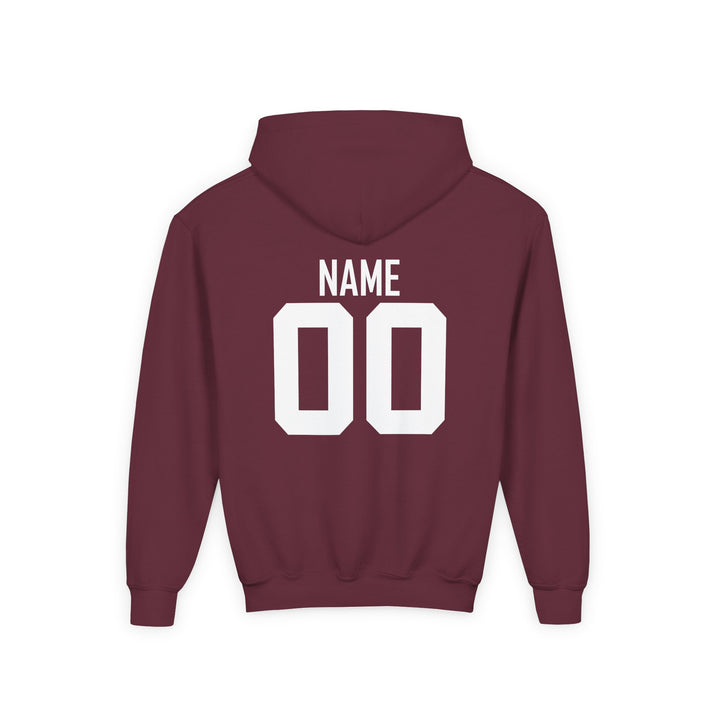 Unisex Youth Basic Hooded Sweatshirt