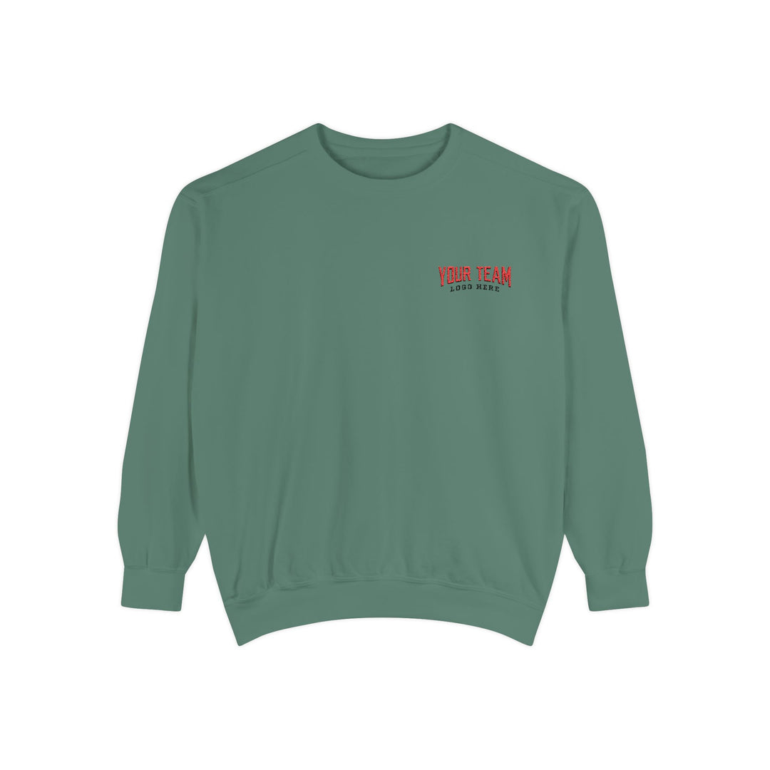 Unisex Adult Comfort Colors Crewneck Sweatshirt - Embroidered