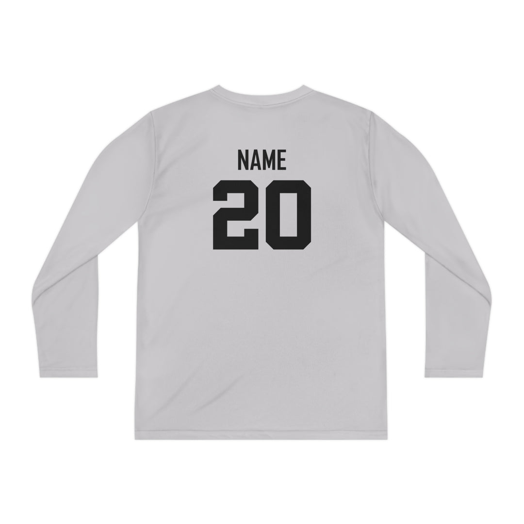 Virginia Divine Sports Unisex Youth Long Sleeve Competitor Moisture Wicking Shirt