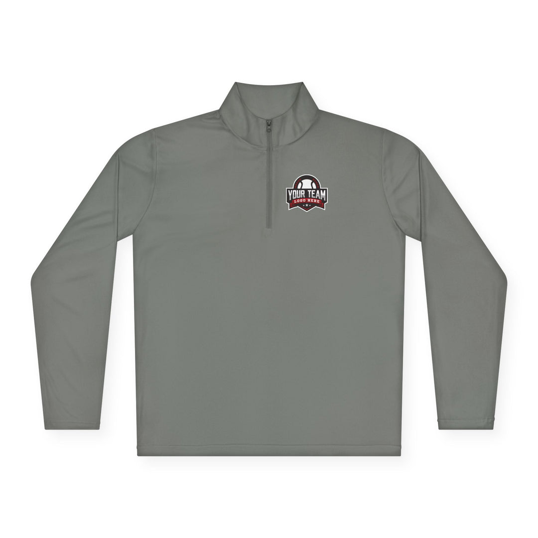 Unisex Adult Long Sleeve Quarter-Zip Pullover