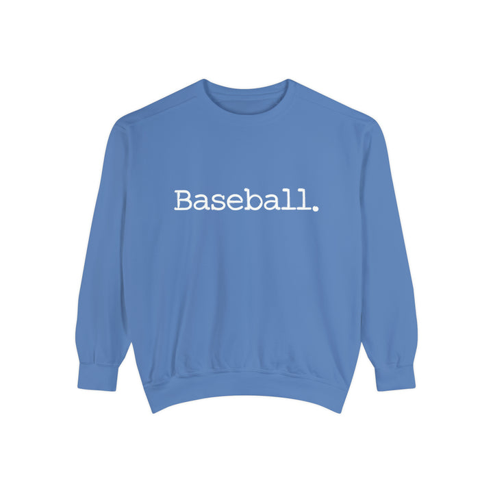 Typewriter Design Baseball Unisex Adult Premium Crewneck Sweatshirt
