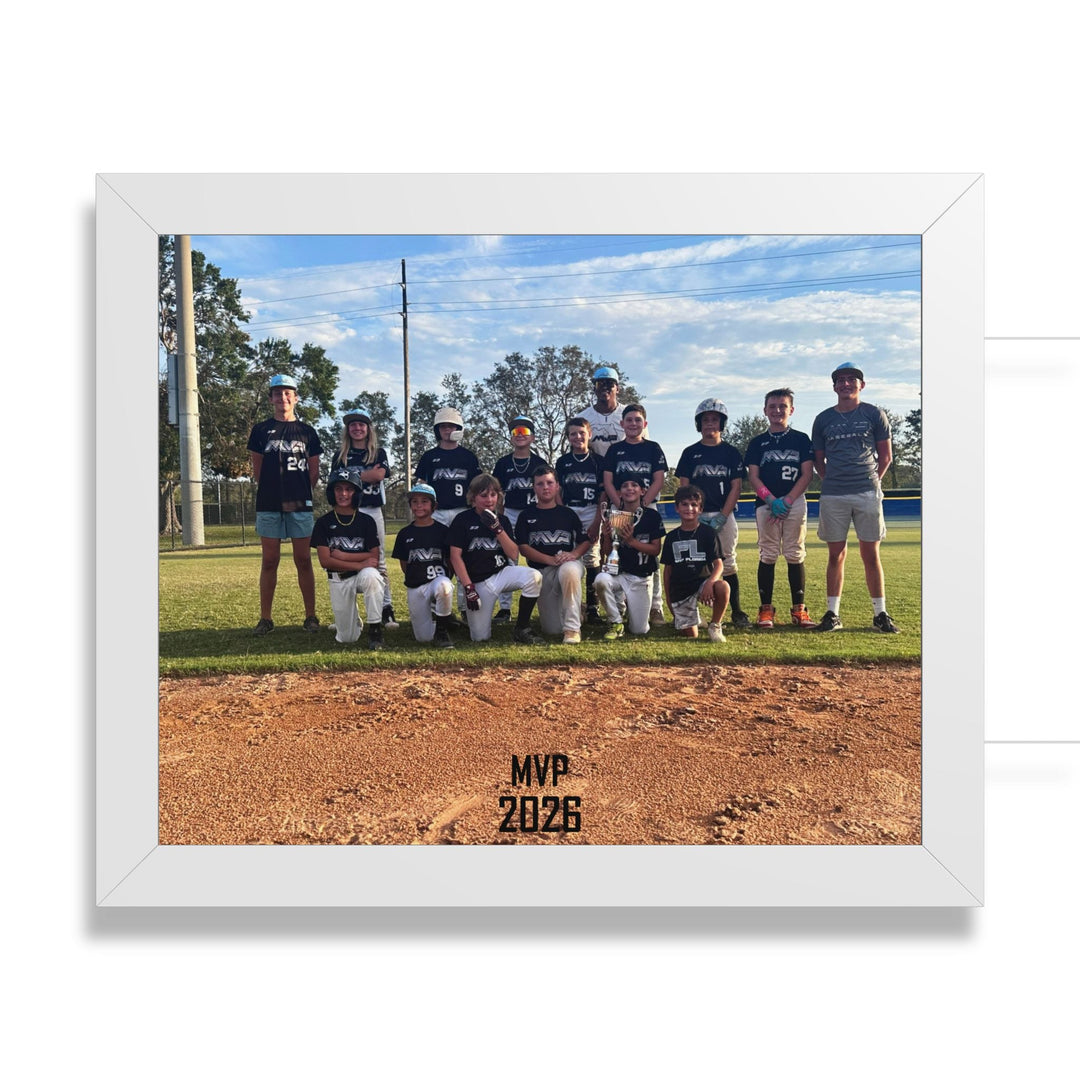 Coach/Team Custom Picture Framed Art