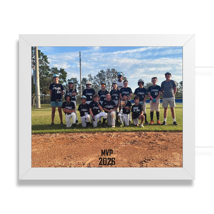 Coach/Team Custom Picture Framed Art
