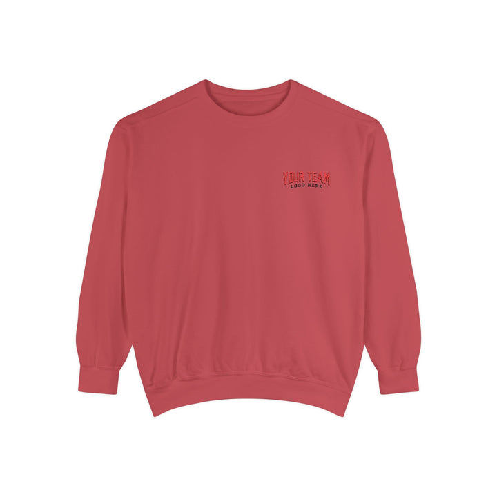 Unisex Adult Comfort Colors Crewneck Sweatshirt - Embroidered