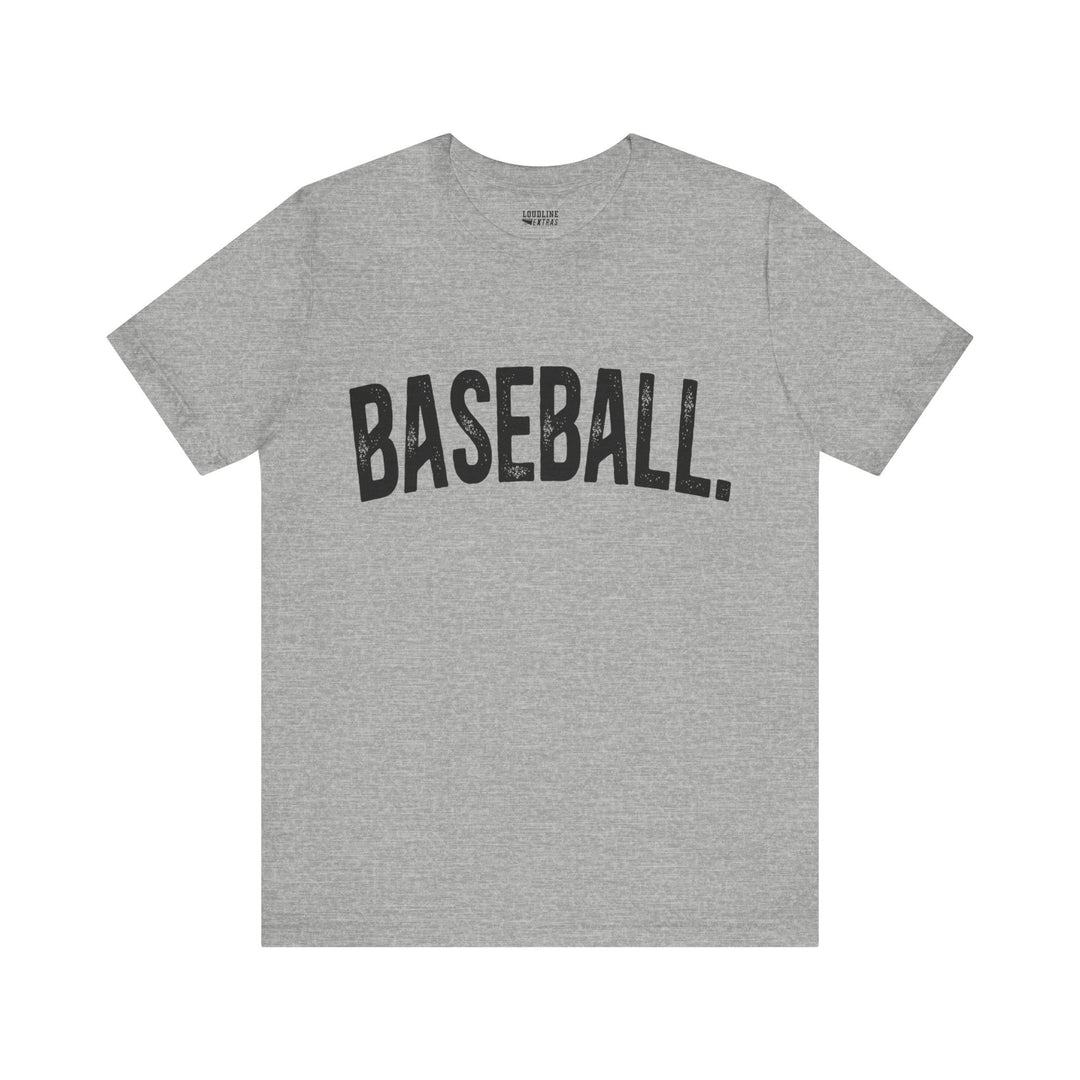 Rustic Design Baseball Unisex Adult T-Shirt