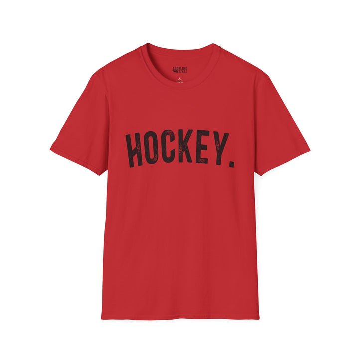 Rustic Design Hockey Unisex Adult T-Shirt