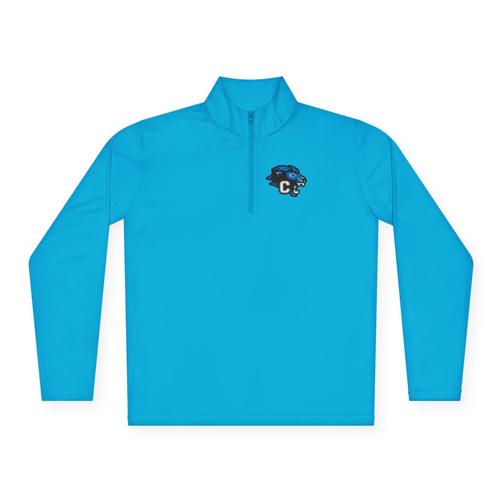Canton Lions Youth Football &amp; Cheer Unisex Adult Long Sleeve Quarter-Zip Pullover
