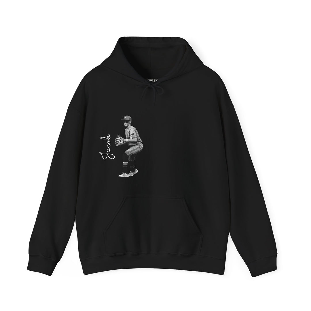 BW Picture w/Name Design - Unisex Adult Hoodie
