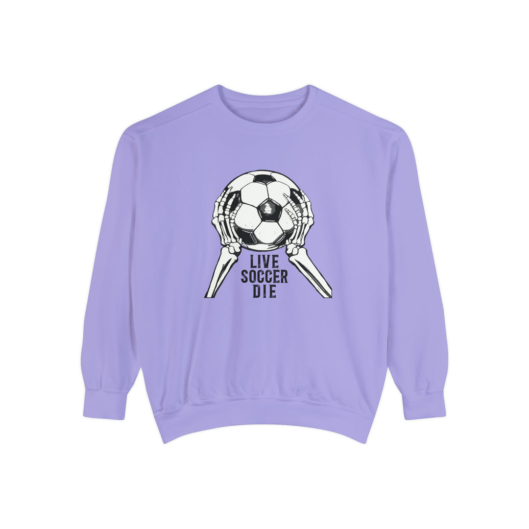 Live Soccer Die Unisex Adult Premium Crewneck Sweatshirt