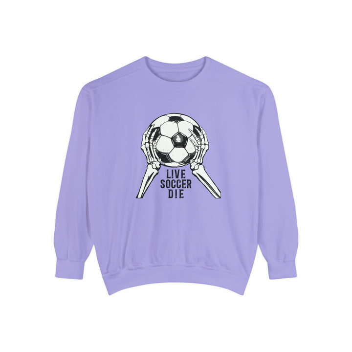 Live Soccer Die Unisex Adult Premium Crewneck Sweatshirt