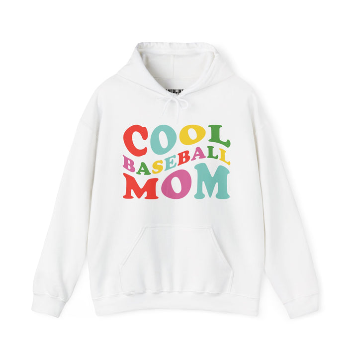 Cool Baseball Mom Unisex Adult Hooded Sweatshirt