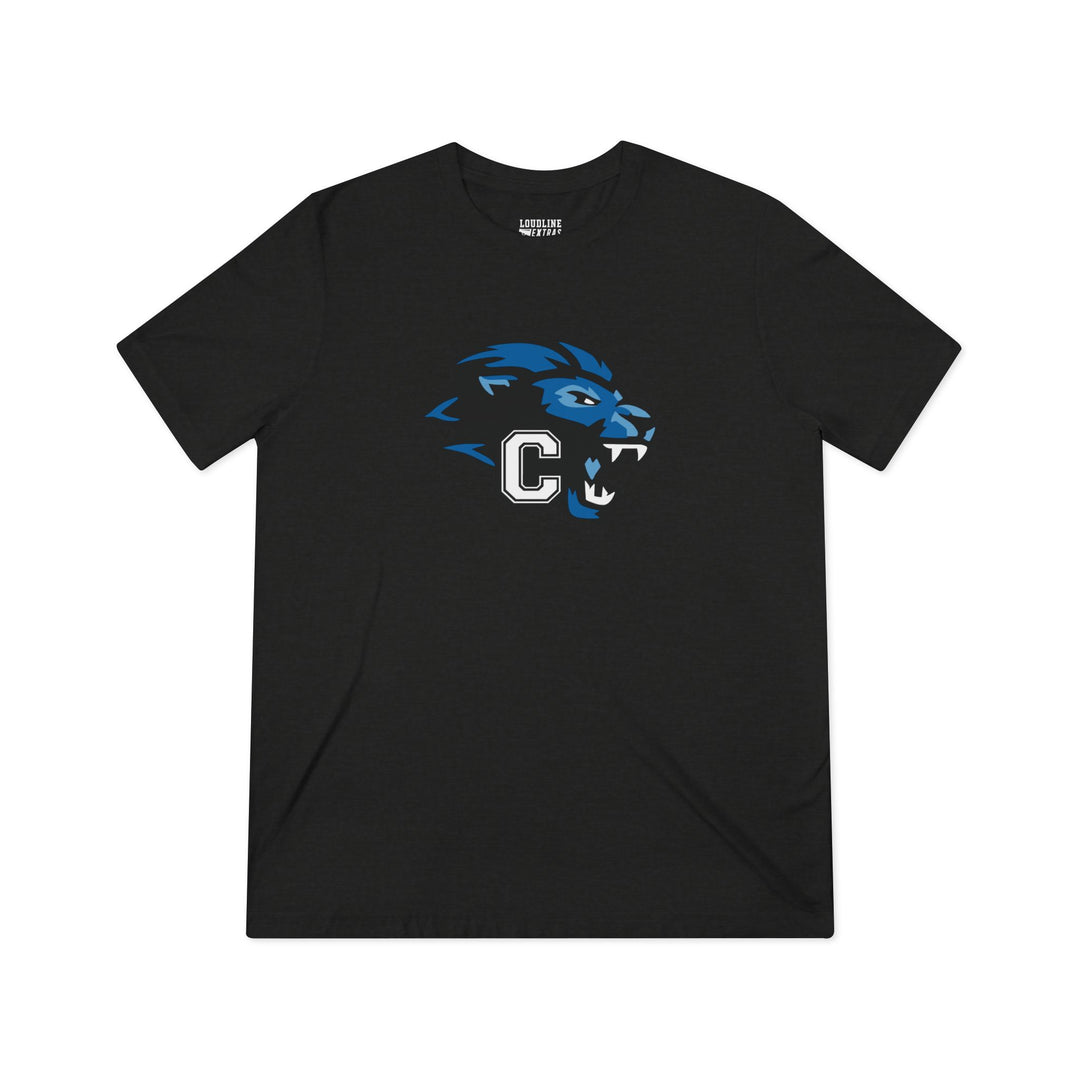 Canton Lions Youth Football &amp; Cheer Unisex Adult Triblend T-Shirt