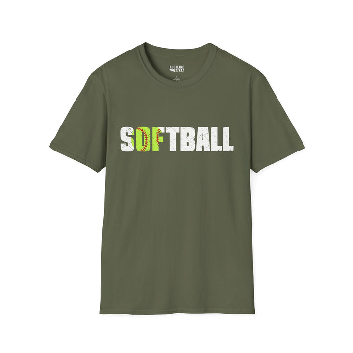 Softball Unisex Adult T-Shirt