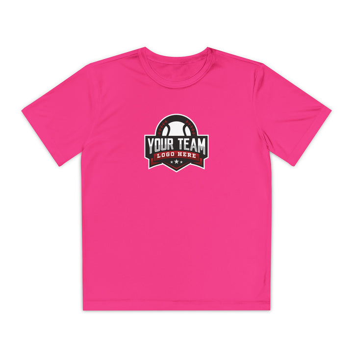 Unisex Youth Moisture Wicking T-Shirt Color Options 1