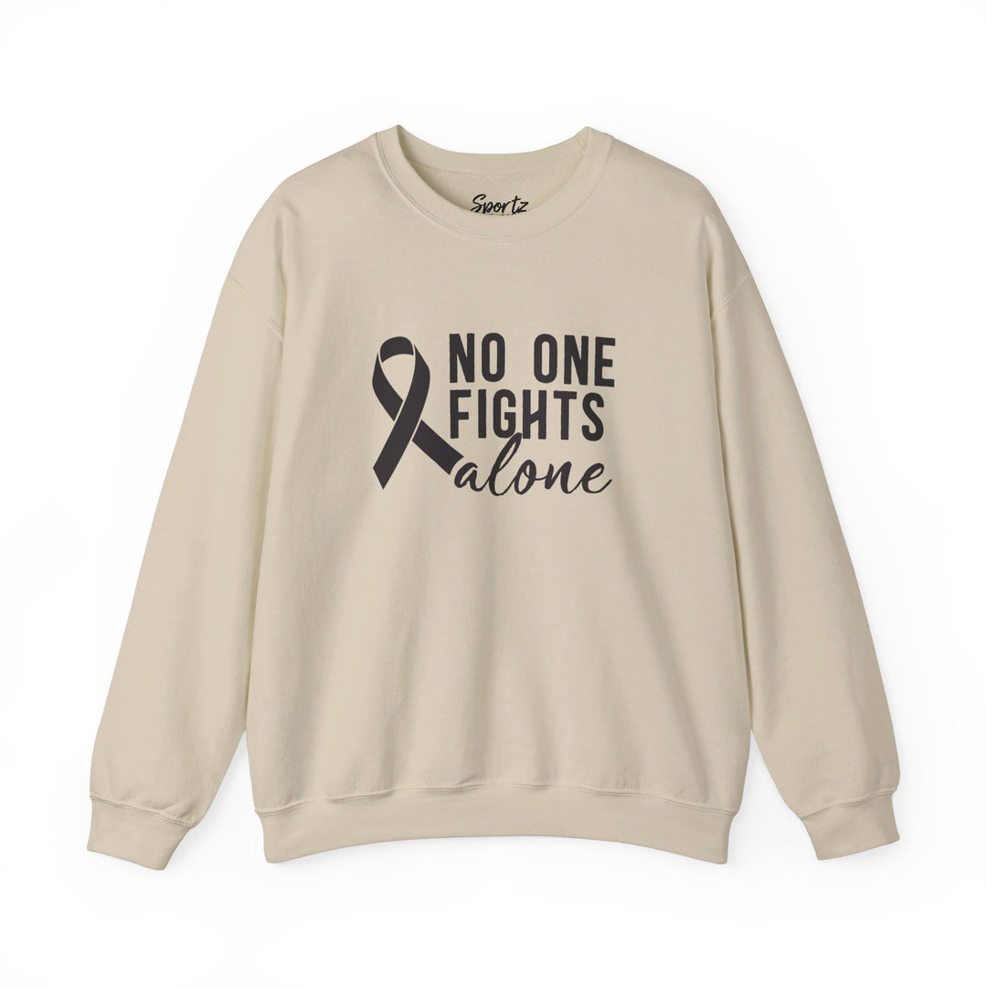 No One Fights Alone Adult Unisex Crewneck Sweatshirt