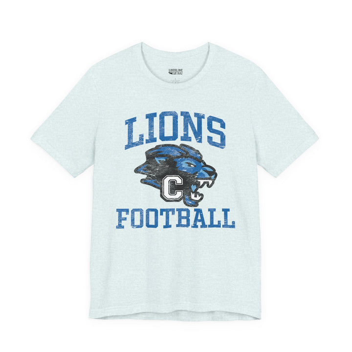 Canton Lions Football &amp; Cheer Unisex Adult Standard T-Shirt - Lions Football Design