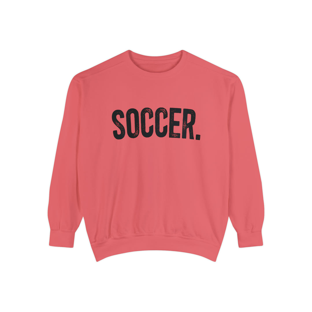 Rustic Design Soccer Unisex Adult Premium Crewneck Sweatshirt