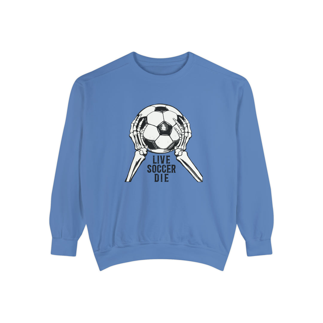 Live Soccer Die Unisex Adult Premium Crewneck Sweatshirt