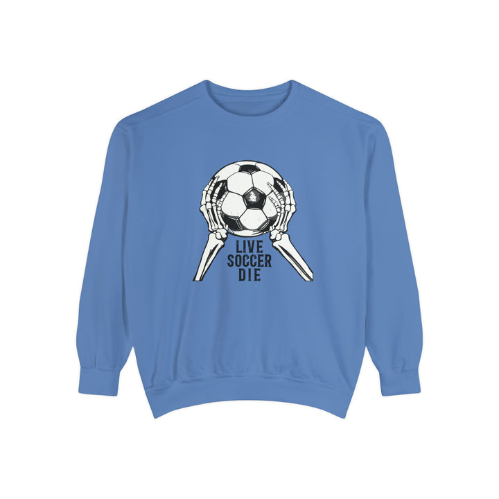 Live Soccer Die Unisex Adult Premium Crewneck Sweatshirt