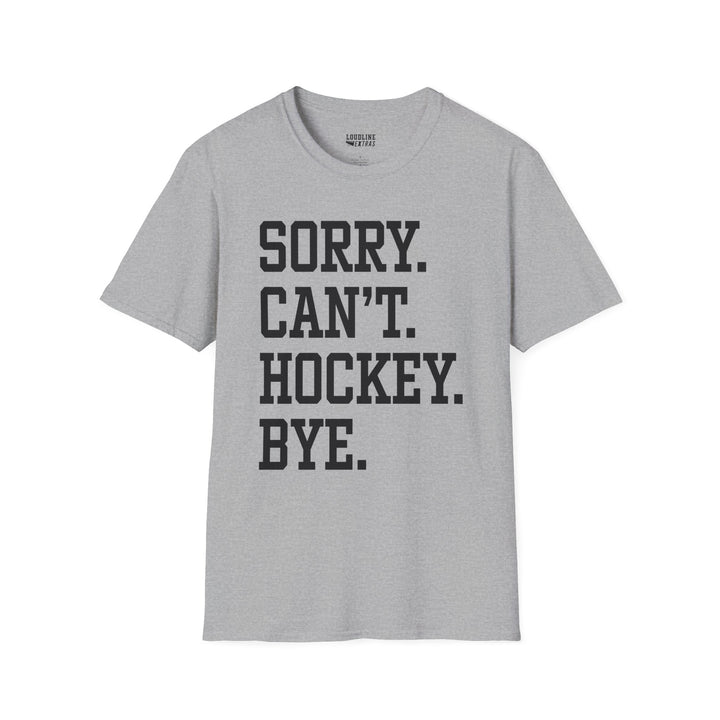 Sorry Can&