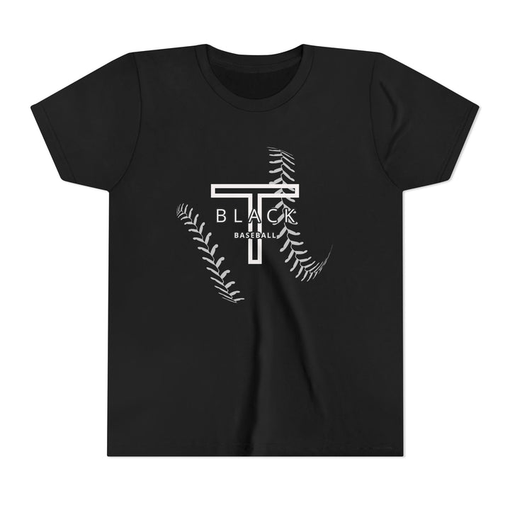 T-Black Dugout Unisex Youth T-Shirt - Front Design Only w/Optional Customization
