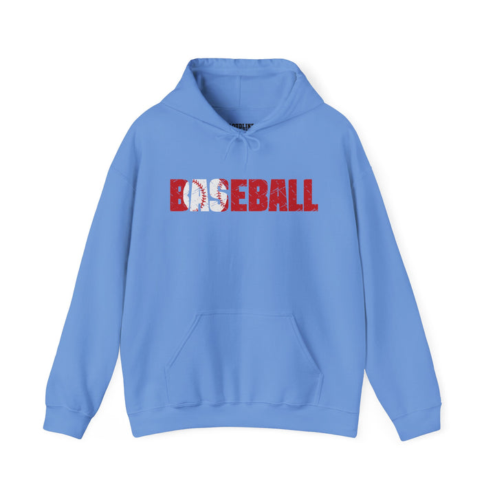 Baseball Unisex Adult Hooded Sweatshirt