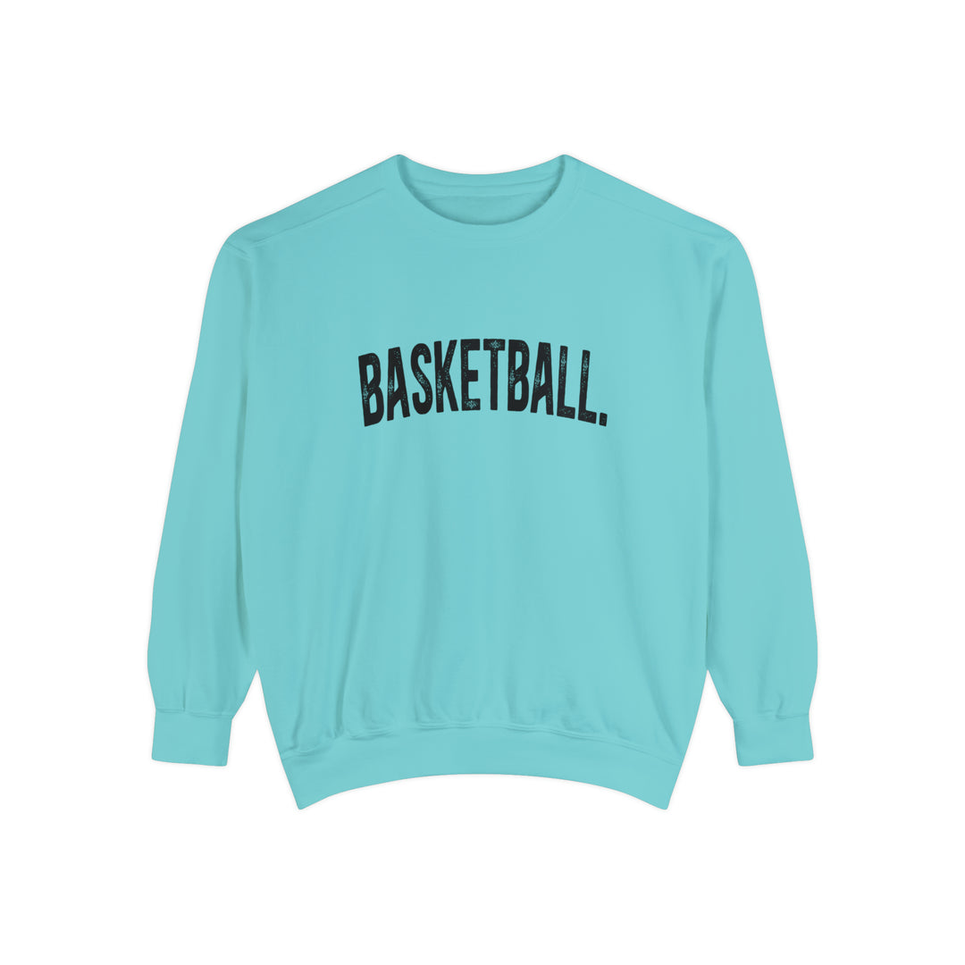 Rustic Design Basketball Unisex Adult Premium Crewneck Sweatshirt