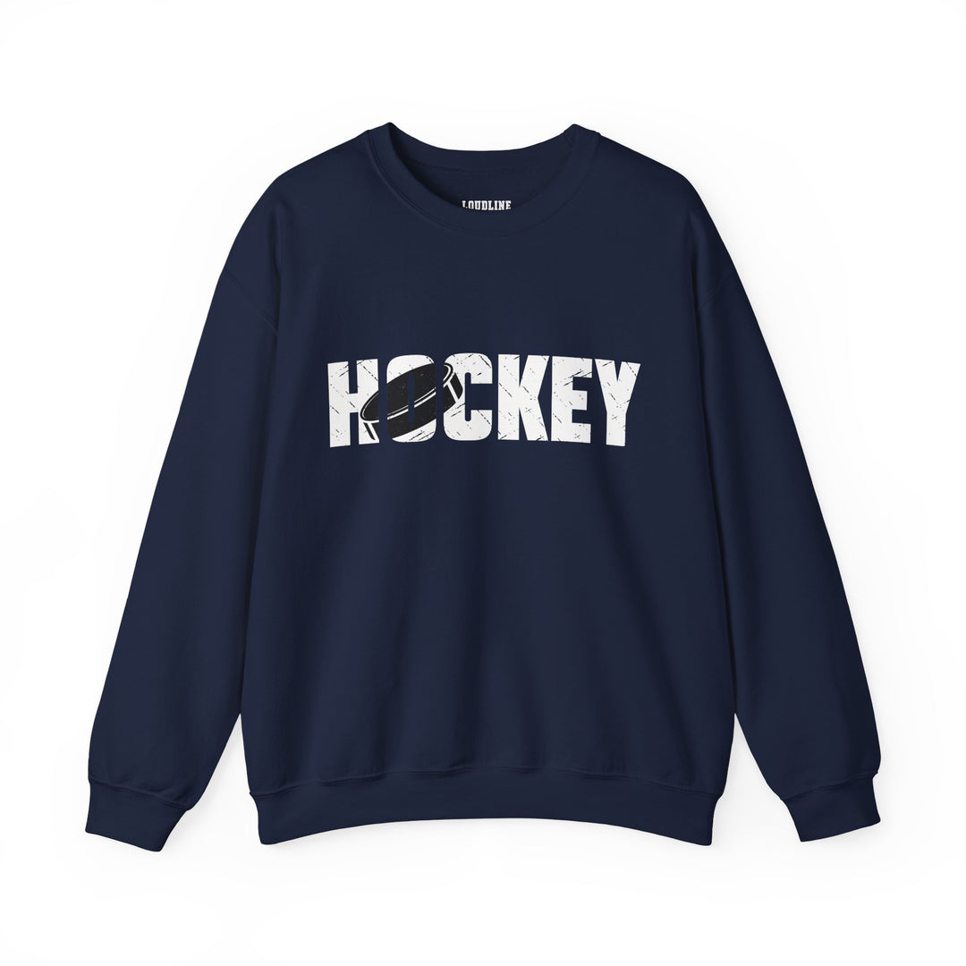 Hockey Unisex Adult Crewneck Sweatshirt