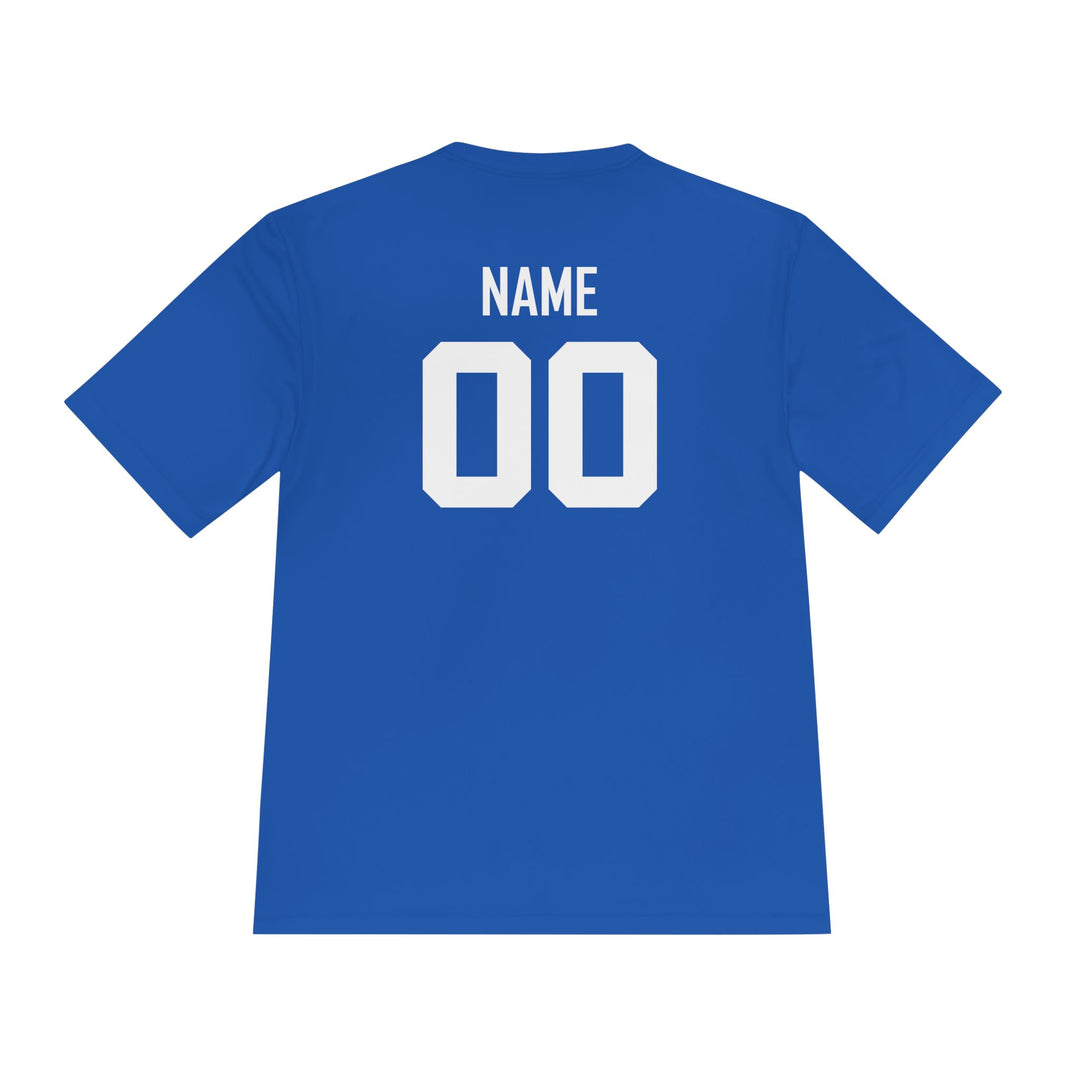 T-Black Dugout Unisex Adult Moisture Wicking T-Shirt - Front Design Only w/Optional Customization