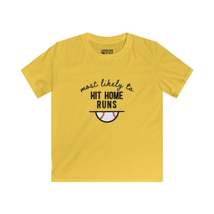Most Likely To Baseball Unisex Youth T-Shirt