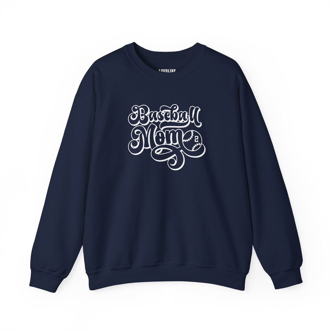 Baseball Mom Personalized Unisex Adult Crewneck Sweatshirt