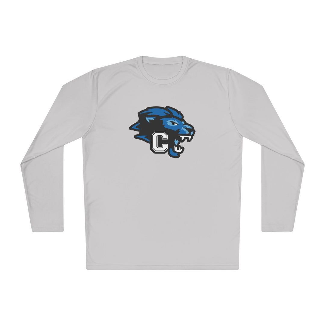 Canton Lions Football &amp; Cheer Unisex Adult Long Sleeve Moisture Wicking Shirt