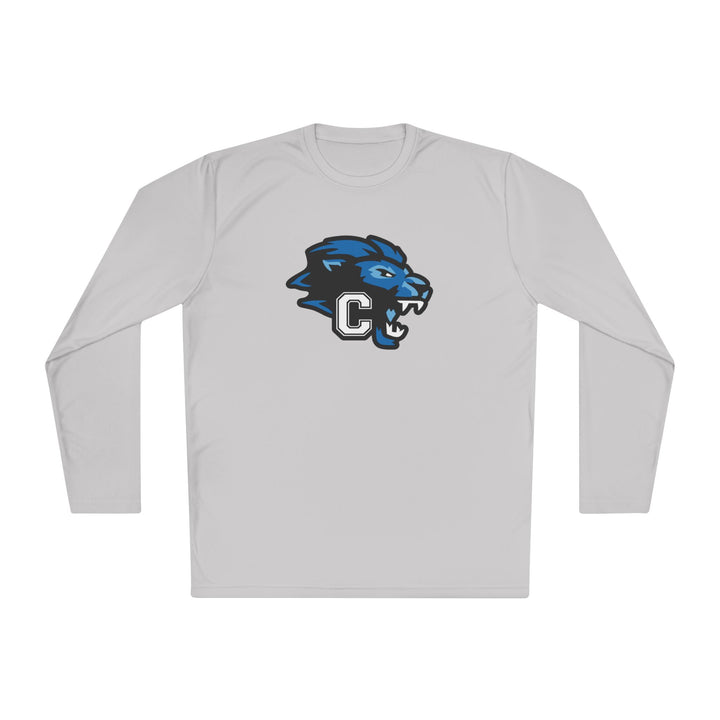 Canton Lions Football &amp; Cheer Unisex Adult Long Sleeve Moisture Wicking Shirt