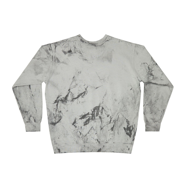 Rustic Design Baseball Unisex Adult Color Blast Crewneck Sweatshirt