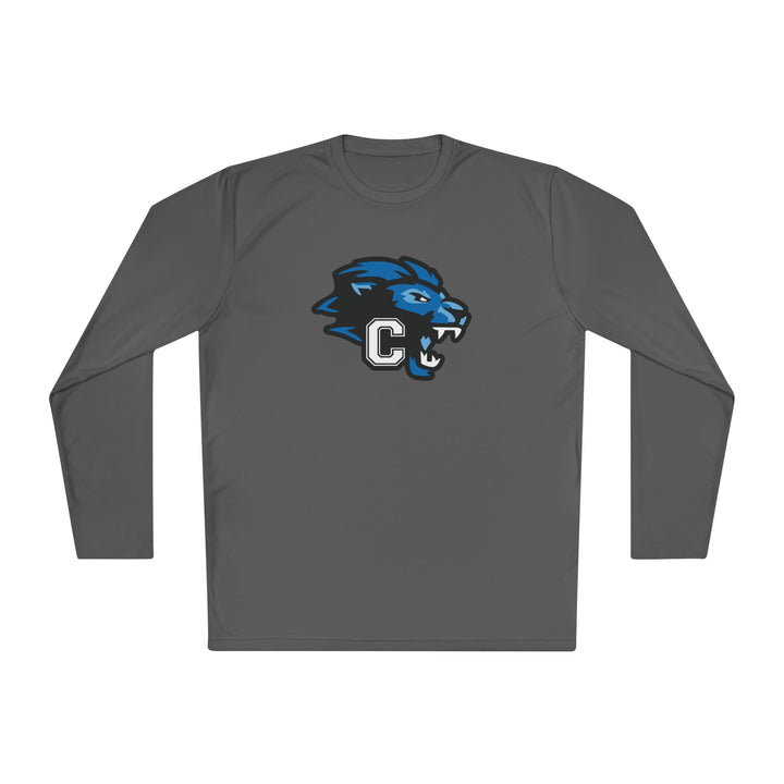 Canton Lions Football &amp; Cheer Unisex Adult Long Sleeve Moisture Wicking Shirt